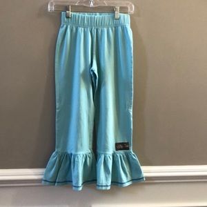 Matilda Jane cropped ruffle pants.. Size 10